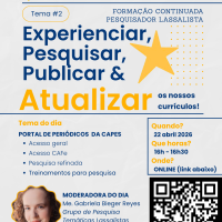 Formação Continuada Pesquisador Lassalista - 2º Encontro